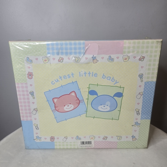 Vintage Gund Babys Firsts Keepsake Box Gift Set Gender Neutral 13 Items In Set - Picture 7 of 12